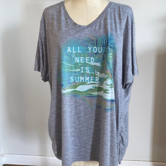 Just My Size Tops - Just my Size 4X T-shirt